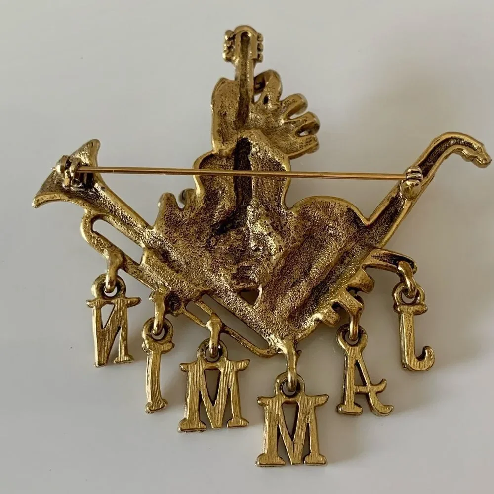 Vintage Jammin Musical Jazz Brooch